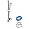 Hansgrohe Crometta Vario Shower Set With Two-jet Hand Shower, Unica'Croma Bar 65 Cm And Soap Dish (26553400) -Comfort Bathroom Store 45250871 1