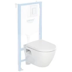 Serel Bowl (Grohe Partner) Solido Compact + Softclose Seat (SM10) -Comfort Bathroom Store 45661425 3