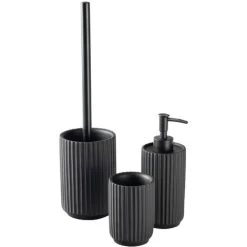 Harbour Housewares Concrete Toilet Brush - Black -Comfort Bathroom Store 45886742 5