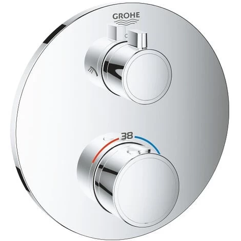 Grohe Concealed Bath Shower Mixer, Chrome (24076000) 3 Grohe Concealed Bath Shower Mixer, Chrome (24076000)