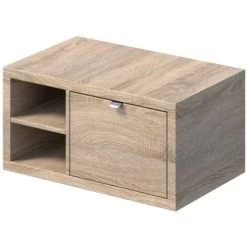 Bathroom Wall Hung Vanity Unit Cabinet Storage Drawer Shelves 800mm Furniture -Comfort Bathroom Store 46300184 5