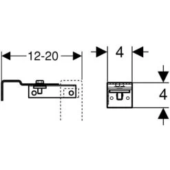 Geberit DuofixBasic Pre-wall Mounting Set (111.839.00.1) -Comfort Bathroom Store 46678681 2
