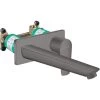 Hansgrohe Talis E Set Wall-mounted Single-lever Basin Mixer Brushed Black + Free-flowing Drain + Concealed Body (71734340-SET) -Comfort Bathroom Store 46740806 1