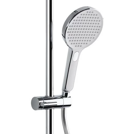 Swiss Aqua Technologies Shower Column With Thermostatic Mixer And XXL Shower Head 255mm, Chrome (SATSSTPBCH) 6 Swiss Aqua Technologies Shower Column With Thermostatic Mixer And XXL Shower Head 255mm, Chrome (SATSSTPBCH) - Image 4