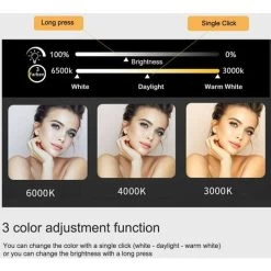 MIQU 600 X 500mm Bathroom Mirrors With LED Lights Illuminated Backlit Wall Mount Light Up Mirror 3 Color Dimmable Anti Fog Switch Heated Pad Demister Horizontal/Vertical -Comfort Bathroom Store 47944135 5