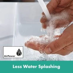 Hansgrohe Vernis Blend Bathroom Mini Mono Basin Mixer Tap Single Lever Chrome -Comfort Bathroom Store 48218304 3