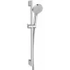 Hansgrohe Vernis Blend Shower Riser Kit Handset Hose Adjustable Round Chrome -Comfort Bathroom Store 48218317 1