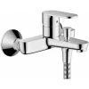 Hansgrohe Vernis Blend Bathroom Wall Mounted Bath Mixer Tap Chrome Modern Curved -Comfort Bathroom Store 48218432 1