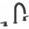 Hansgrohe Vernis Blend Bathroom Basin Mixer Tap 3 Tap Hole Matt Black Eco Modern 1 Hansgrohe Vernis Blend Bathroom Basin Mixer Tap 3 Tap Hole Matt Black Eco Modern -Comfort Bathroom Store 49149245 1