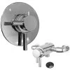 Modern Round Dual Shower Valve Thermostatic Concentric Concealed Exposed Chrome 1 Modern Round Dual Shower Valve Thermostatic Concentric Concealed Exposed Chrome -Comfort Bathroom Store 49187913 1