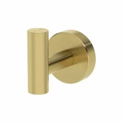 Gold Architeckt Halcyon Robe Hook Towel Bathroom Accessories Wall Mounted -Comfort Bathroom Store 49752423 3