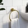 Gold Architeckt Europa Towel Ring Holder Bathroom Accessories Wall Mounted