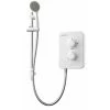 Gainsborough Slim Mono 8.5kW Electric Shower White 1 Spray Head Handset Bathroom -Comfort Bathroom Store 49805175 1