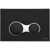 Vitra Sirius Mechanical Dual Flush Plate - Matt Black -Comfort Bathroom Store 50495891 1