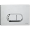 Vitra Loop O Mechanical Dual Flush Plate - Chrome -Comfort Bathroom Store 50495902 1