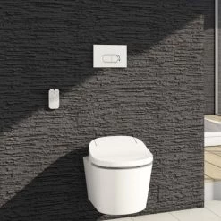 Vitra Loop O Mechanical Dual Flush Plate - Chrome -Comfort Bathroom Store 50495902 3