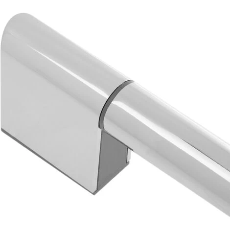 PrimeMatik - Chrome Bathroom Shower Bar With Shower Head And Adjustable Height Hose 7 PrimeMatik - Chrome Bathroom Shower Bar With Shower Head And Adjustable Height Hose - Image 5