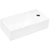 Swiss Aqua Technologies Brevis Cloakroom Basin With Tap Hole Right, 40,5x20,5x10,5cm (SATBRE4020SR) -Comfort Bathroom Store 51277141 1