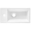 Swiss Aqua Technologies Brevis Cloakroom Basin With Tap Hole Left, 40,5x20,5x10,5cm (SATBRE4020SL) 2 Swiss Aqua Technologies Brevis Cloakroom Basin With Tap Hole Left, 40,5x20,5x10,5cm (SATBRE4020SL) -Comfort Bathroom Store 51277144 1