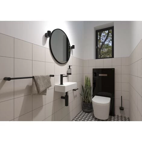 Swiss Aqua Technologies Brevis Cloakroom Basin With Tap Hole Left, 40,5x20,5x10,5cm (SATBRE4020SL) 5 Swiss Aqua Technologies Brevis Cloakroom Basin With Tap Hole Left, 40,5x20,5x10,5cm (SATBRE4020SL) - Image 3