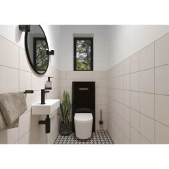 Swiss Aqua Technologies Brevis Cloakroom Basin With Tap Hole Left, 40,5x20,5x10,5cm (SATBRE4020SL) 10 Swiss Aqua Technologies Brevis Cloakroom Basin With Tap Hole Left, 40,5x20,5x10,5cm (SATBRE4020SL) -Comfort Bathroom Store 51277144 4