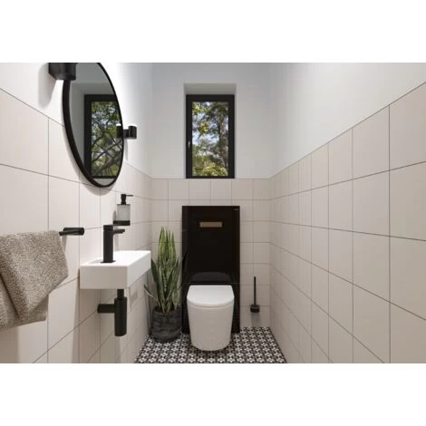 Swiss Aqua Technologies Brevis Cloakroom Basin With Tap Hole Left, 40,5x20,5x10,5cm (SATBRE4020SL) 6 Swiss Aqua Technologies Brevis Cloakroom Basin With Tap Hole Left, 40,5x20,5x10,5cm (SATBRE4020SL) - Image 4