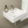 Ideal Standard Concept Cube 1 Tap Hole Wall Hung Bathroom Basin 400mm 1 Ideal Standard Concept Cube 1 Tap Hole Wall Hung Bathroom Basin 400mm -Comfort Bathroom Store 51332322 1