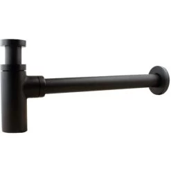 Premium Matte Black Universal Standard Bathroom Basin Sink Bottle Trap Waste 9 Premium Matte Black Universal Standard Bathroom Basin Sink Bottle Trap Waste -Comfort Bathroom Store 51419136 3