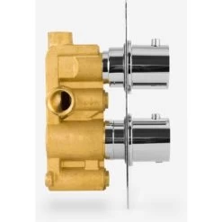 Lily 2 Dial 1 Outlet Round Concealed Thermostatic Shower Chrome 9 Lily 2 Dial 1 Outlet Round Concealed Thermostatic Shower Chrome -Comfort Bathroom Store 51420541 3