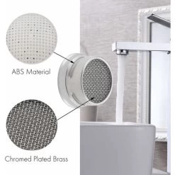 LangRay 3 Piece Aerator Faucet, Aerator Filter Faucet With Gasket Bathroom M24, PA1B-P3 11 LangRay 3 Piece Aerator Faucet, Aerator Filter Faucet With Gasket Bathroom M24, PA1B-P3 -Comfort Bathroom Store 51795149 5