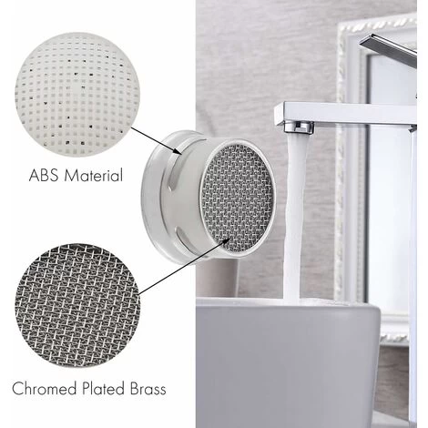 LangRay 3 Piece Aerator Faucet, Aerator Filter Faucet With Gasket Bathroom M24, PA1B-P3 7 LangRay 3 Piece Aerator Faucet, Aerator Filter Faucet With Gasket Bathroom M24, PA1B-P3 - Image 5
