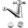 LangRay Single Cold Water Faucet Water Faucet, Single Chrome Cold Faucet Basin Water Faucet, For Home Bathroom Toilet Sink Kitchen Basin, With Filter -Comfort Bathroom Store 51797097 1