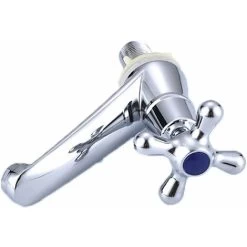 LangRay Single Cold Water Faucet Water Faucet, Single Chrome Cold Faucet Basin Water Faucet, For Home Bathroom Toilet Sink Kitchen Basin, With Filter -Comfort Bathroom Store 51797097 2