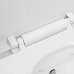 Topdeal Wall Hung Rimless Toilet With Bidet Function Ceramic White FF145781UK -Comfort Bathroom Store 51878420 3