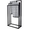 Vale Designs Bathroom Towel Rack Store Matt Black Freestanding 3 Rail Modern -Comfort Bathroom Store 52055678 1