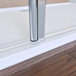 ELEGANT 800mm Frameless Walk In Shower Door Screen With 300mm Flipper Panel 6mm Tempered Glass Shower Enclosure 11 ELEGANT 800mm Frameless Walk In Shower Door Screen With 300mm Flipper Panel 6mm Tempered Glass Shower Enclosure -Comfort Bathroom Store 52074144 5