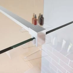 ELEGANT Frameless 800mm Walk In Shower Enclosure 6mm Tempered Glass Shower Door Screen Wet Room -Comfort Bathroom Store 52074149 4