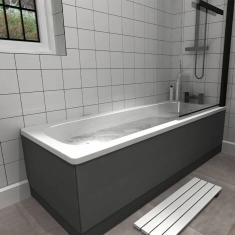 Duchy Single Ended Steel Bath 1700mm X 700mm - 2 Tap Hole 3 Duchy Single Ended Steel Bath 1700mm X 700mm - 2 Tap Hole