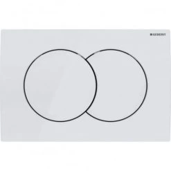 Geberit Toilet Set 112cm Support Frame + Swiss Aqua Technologies Rimless Bowl + White Flush Plate (SATrimlessGeb3) -Comfort Bathroom Store 53751739 4