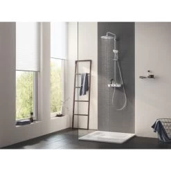 Grohe Euphoria SmartControl System 260 Mono Shower System With Thermostat For Wall Mounting, Chrome (26509000) -Comfort Bathroom Store 54301090 3