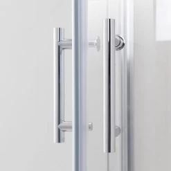 ELEGANT 1200 X 900 Mm Sliding Shower Door And Screen 6mm Safety Tempered Glass Corner Entry Shower Enclosure With Stone Tray And Riser Kit 10 ELEGANT 1200 X 900 Mm Sliding Shower Door And Screen 6mm Safety Tempered Glass Corner Entry Shower Enclosure With Stone Tray And Riser Kit -Comfort Bathroom Store 54324735 4