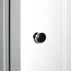 AMERICAN COTTAGE - Tall Bathroom Storage Cupboard With Display Shelves - White -Comfort Bathroom Store 5435264 5