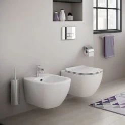 Grohe Toilet Set Rapid SL GROHE + Toilet Bowl Ideal Standard Tesi Aquablade + Flush Plate Grohe Skate Chrome (GROHEAQUA-SET-UK) -Comfort Bathroom Store 54395761 4