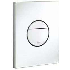 Grohe Nova Cosmopolitan Flush Plate, Alpine White (38765SH0)