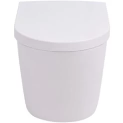 Wall Hung Toilet Ceramic White VidaXL 11 Wall Hung Toilet Ceramic White VidaXL -Comfort Bathroom Store 5449916 5