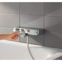 Grohe Grohtherm SmartControl Thermostatic Bath/shower Mixer 1/2", Chrome (34718000) -Comfort Bathroom Store 54591021 3