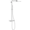 Grohe Euphoria SmartControl System 310 Cube Duo Shower System With Thermostat For Wall Mounting, Chrome (26508000) -Comfort Bathroom Store 54656970 1