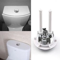 MUFF 1 Pack Toilet Flush Button, 38mm Dual Flush Toilet Button, Button Toilet Flush -Comfort Bathroom Store 54685102 5