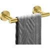 MUFF Towel Rack Brushed Gold Towel Rack Bar Bathroom Rack For Bathroom Kitchen 1 MUFF Towel Rack Brushed Gold Towel Rack Bar Bathroom Rack For Bathroom Kitchen -Comfort Bathroom Store 54685573 1