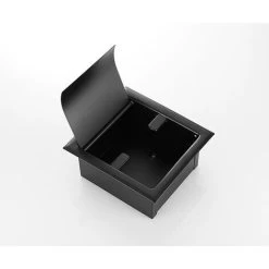 MUFF Matte Black Recessed Toilet Paper Roll Holder, Stainless Steel Tissue Paper Holder Storage Box Wall Mount For Bathroom -Comfort Bathroom Store 54685577 4